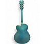 Used D'Angelico DAPEXL10 teal Hollow Body Electric Guitar