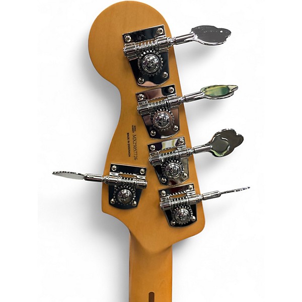 Used 2025 Fender PLAYER II MODIFIED JAZZ V 3 Color Sunburst Electric Bass Guitar