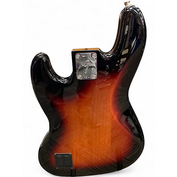 Used 2025 Fender PLAYER II MODIFIED JAZZ V 3 Color Sunburst Electric Bass Guitar