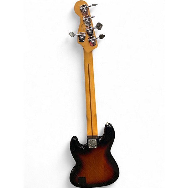 Used 2025 Fender PLAYER II MODIFIED JAZZ V 3 Color Sunburst Electric Bass Guitar
