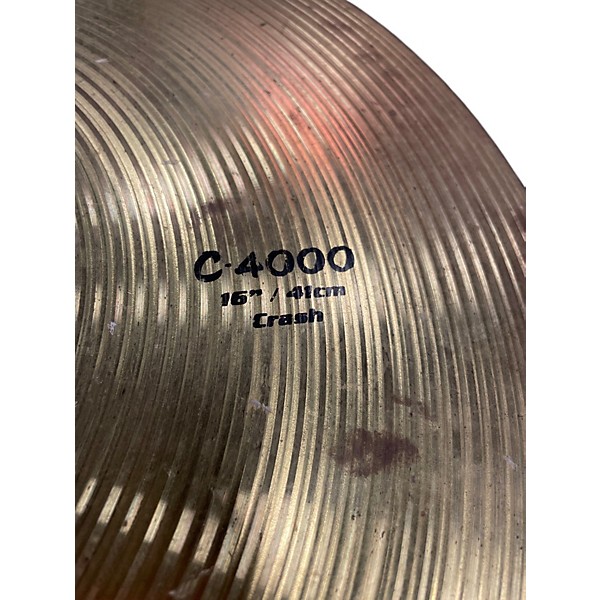 Used Camber 16in C-4000 Cymbal