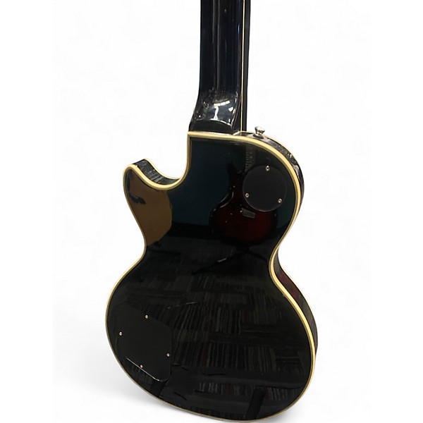 Used Epiphone Les Paul Custom Pro Silver Burst Solid Body Electric Guitar