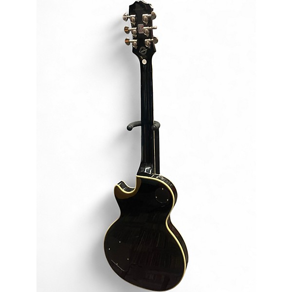 Used Epiphone Les Paul Custom Pro Silver Burst Solid Body Electric Guitar