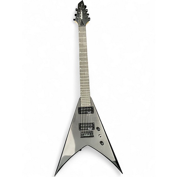 Used Jackson JS22-7 Dinky 7 String Black Solid Body Electric Guitar