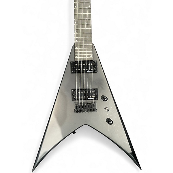 Used Jackson JS22-7 Dinky 7 String Black Solid Body Electric Guitar