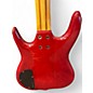 Used Ken Smith Burner Crimson Red Trans Electric Bass Guitar