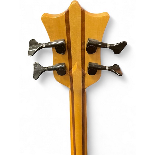 Used Ken Smith Burner Crimson Red Trans Electric Bass Guitar