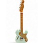 Used Squier Classic Vibe Telecaster Thinline Blue Hollow Body Electric Guitar thumbnail