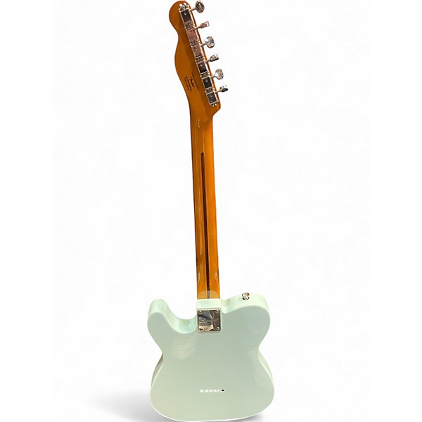 Used Squier Classic Vibe Telecaster Thinline Blue Hollow Body Electric Guitar