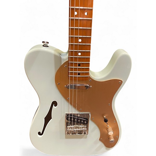 Used Squier Classic Vibe Telecaster Thinline Blue Hollow Body Electric Guitar