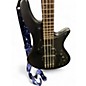 Used Schecter Guitar Research STEATH-4 Black Electric Bass Guitar