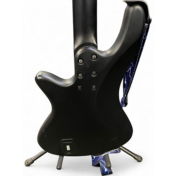 Used Schecter Guitar Research STEATH-4 Black Electric Bass Guitar