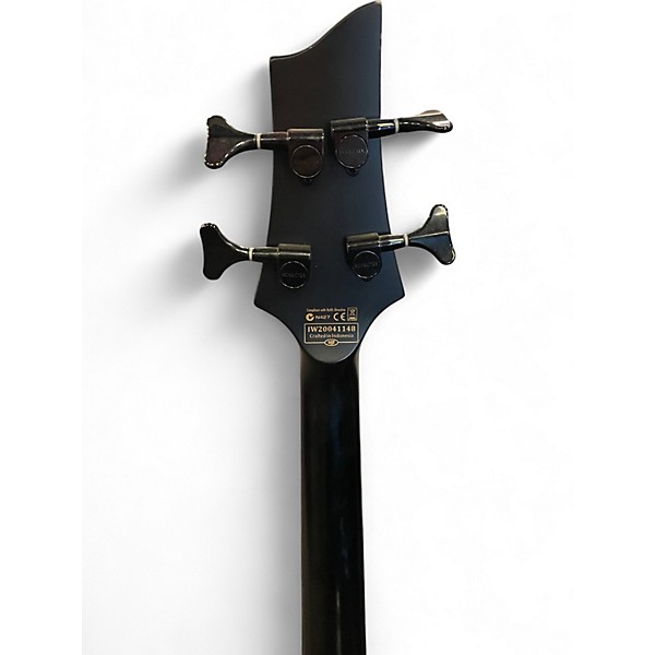 Used Schecter Guitar Research STEATH-4 Black Electric Bass Guitar