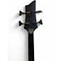 Used Schecter Guitar Research STEATH-4 Black Electric Bass Guitar