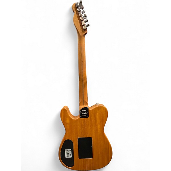 Used Fender American Acoustasonic Telecaster Black Acoustic Electric Guitar