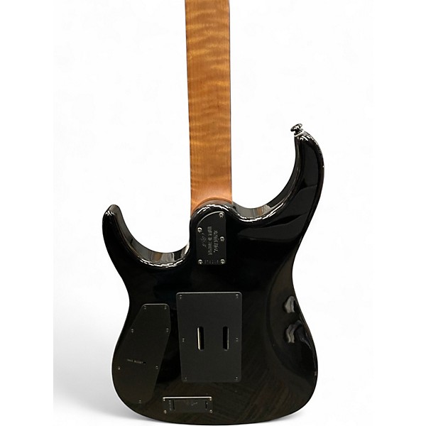 Used Ernie Ball Music Man JP16 John Petrucci Signature Family Reserve Black Sparkle Solid Body Electric Guitar