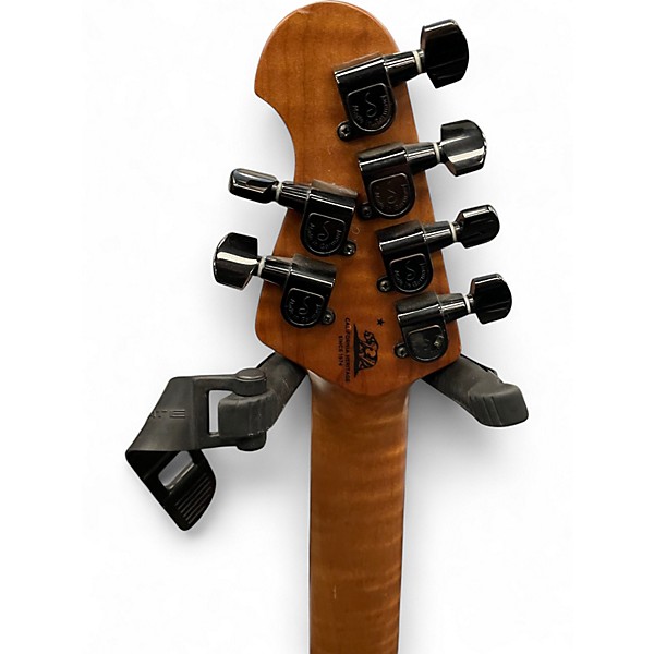 Used Ernie Ball Music Man JP16 John Petrucci Signature Family Reserve Black Sparkle Solid Body Electric Guitar