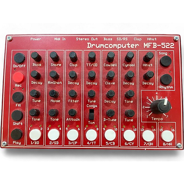 Used Mfb 522 drumcomputer Drum Machine