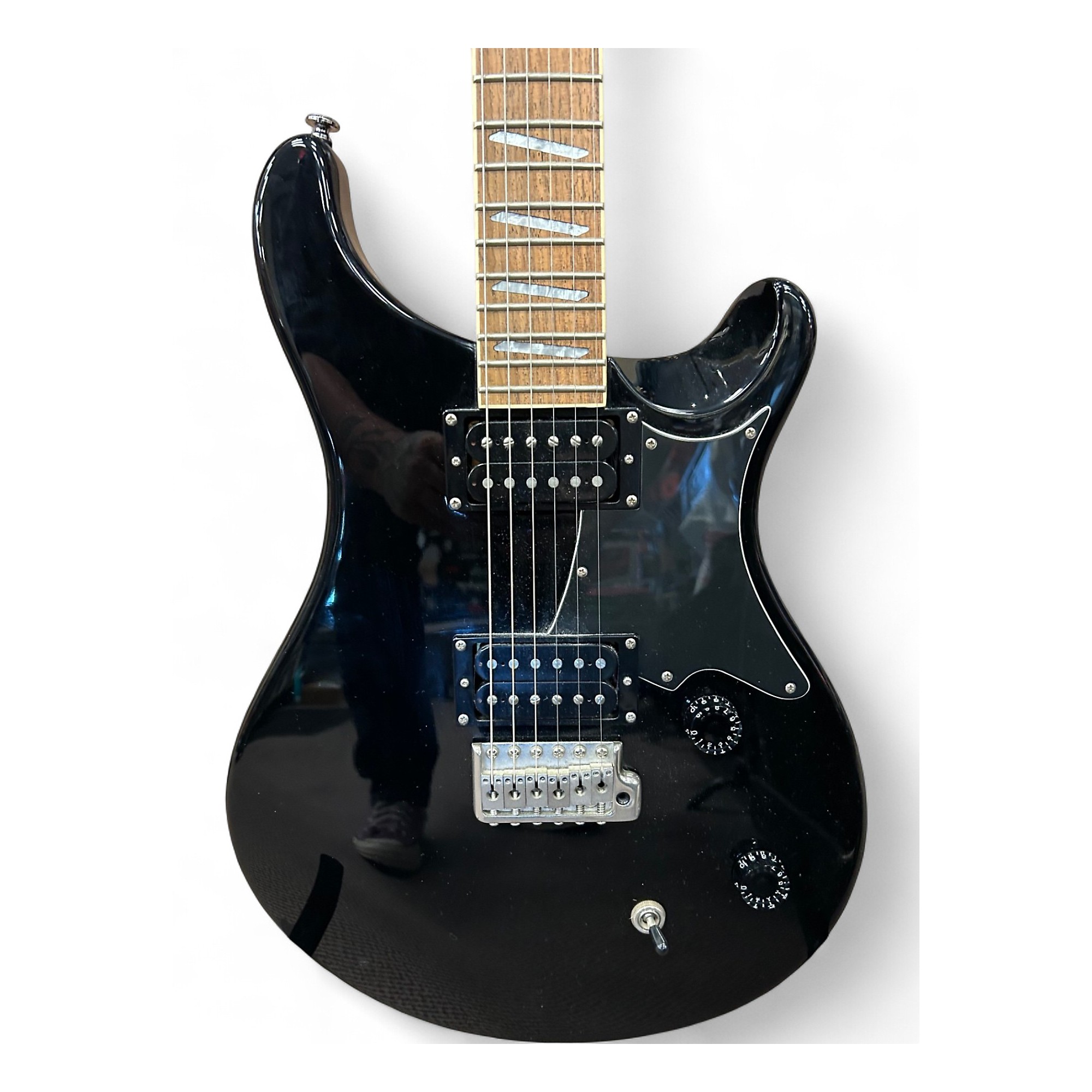 Used PRS Carlos Santana Signature SE Black Solid Body Electric
