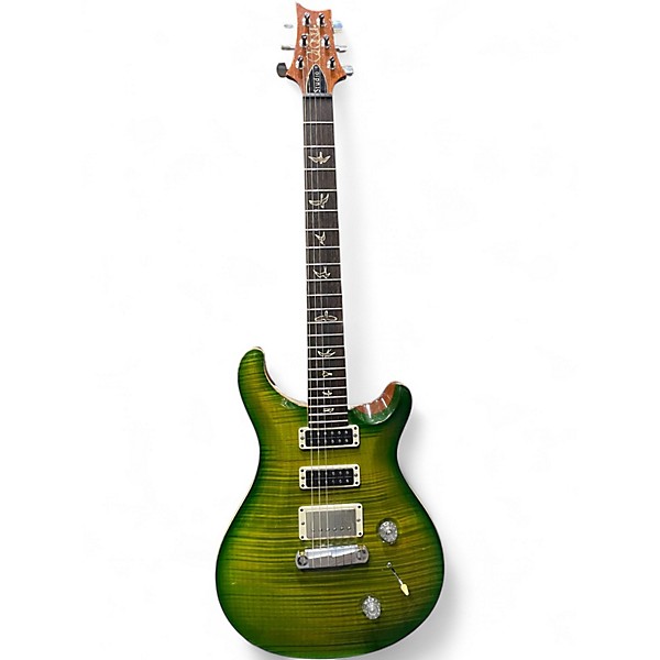 Used 2011 PRS STUDIO 22 10 TOP ERIZA VERDE Solid Body Electric Guitar