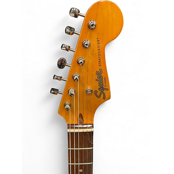 Used Squier Classic Vibe 1960S Stratocaster Candy Apple Red Solid Body Electric Guitar