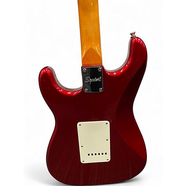Used Squier Classic Vibe 1960S Stratocaster Candy Apple Red Solid Body Electric Guitar