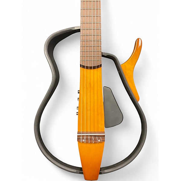 Used Yamaha SLG110N Natural Classical Acoustic Electric Guitar