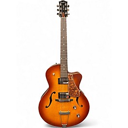 Used Godin 5th Avenue Kingpin II HB cognac burst Hollow Body Electric Guitar