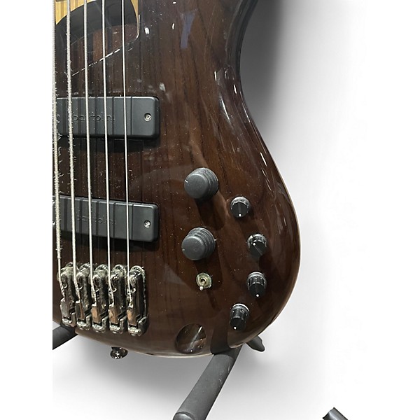 Used Ibanez SR4505 Prestige Walnut Electric Bass Guitar