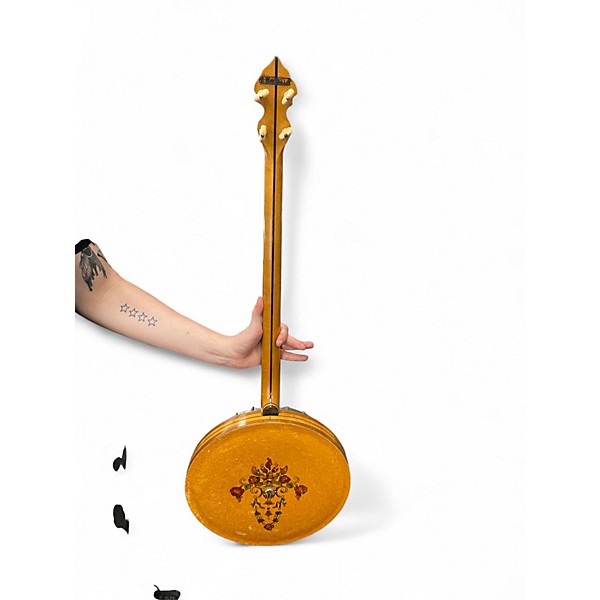 Used May Bell Queen Natural Banjo