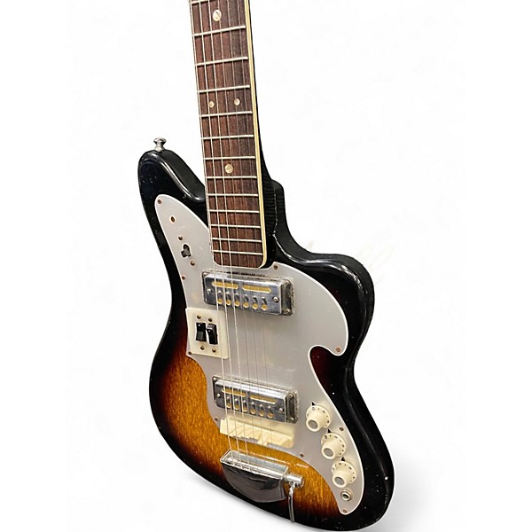 Used Zenon ES70 Vintage Sunburst Solid Body Electric Guitar