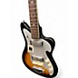 Used Zenon ES70 Vintage Sunburst Solid Body Electric Guitar