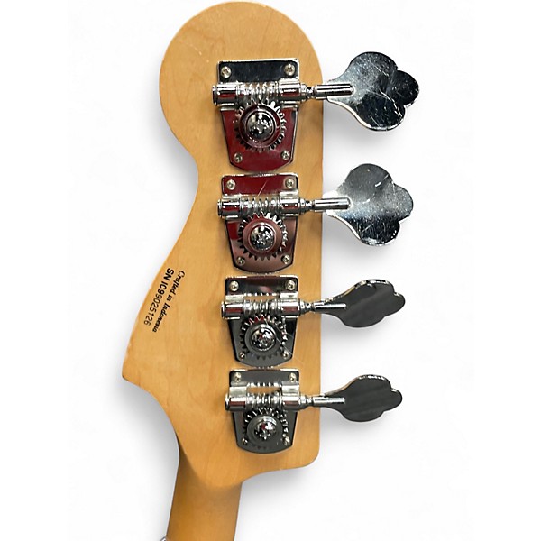 Used Squier STANDARD P BASS SPECIAL Black Electric Bass Guitar