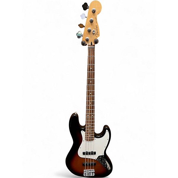 Used Fender Player Jazz Bass 3 Color Sunburst Electric Bass Guitar