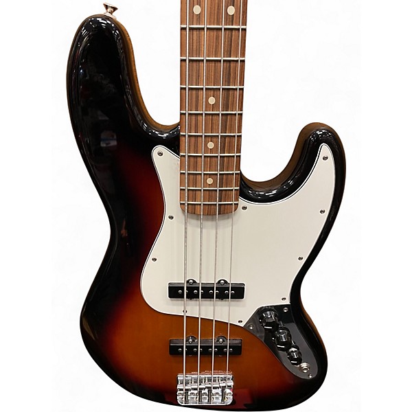 Used Fender Player Jazz Bass 3 Color Sunburst Electric Bass Guitar
