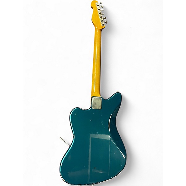 Used K Line san bernadino trem ocean Turquoise Relic Solid Body Electric Guitar