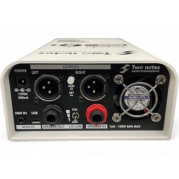 Used Two Notes AUDIO ENGINEERING Torpedo Captor X Power Attenuator