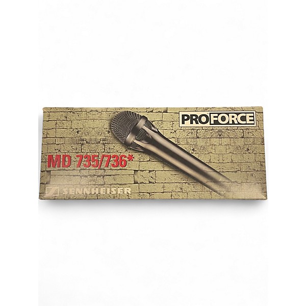 Used Sennheiser MD 735 Dynamic Microphone