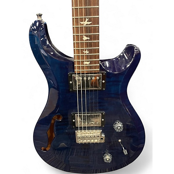 Used PRS Custom 22 Blue Solid Body Electric Guitar