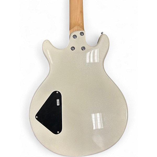 Used Daisy Rock RETRO-H 12ST WHITE SPARKLE Hollow Body Electric Guitar