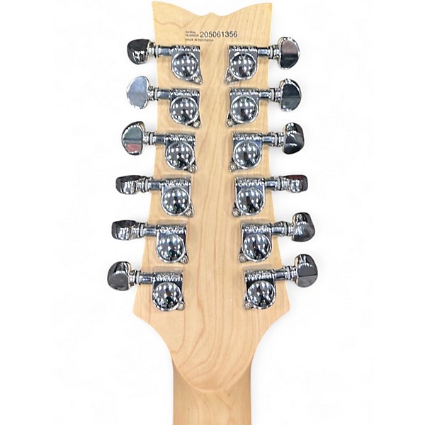 Used Daisy Rock RETRO-H 12ST WHITE SPARKLE Hollow Body Electric Guitar