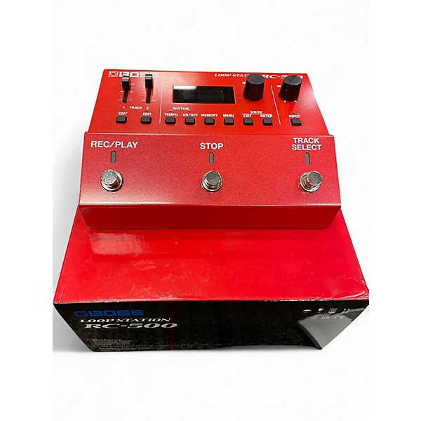 Used BOSS RC-500 LOOP STATION Pedal