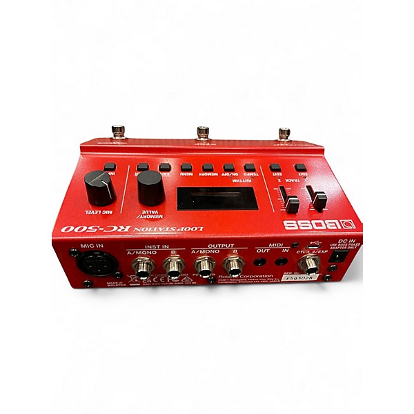 Used BOSS RC-500 LOOP STATION Pedal