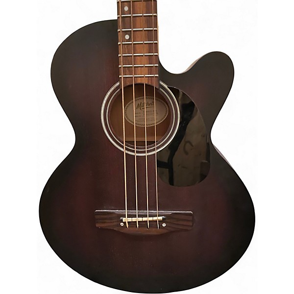 Used Mitchell T239BCE EDGE BURST Acoustic Bass Guitar
