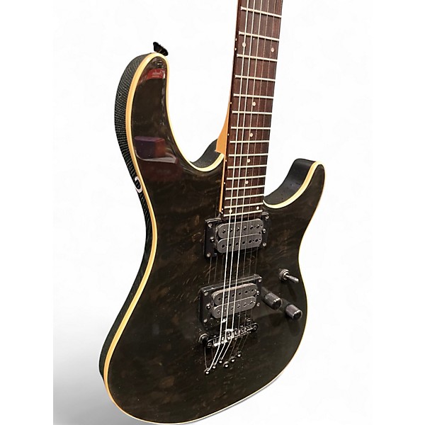 Used Peavey Predator Plus EXP Trans Black Solid Body Electric Guitar