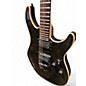 Used Peavey Predator Plus EXP Trans Black Solid Body Electric Guitar