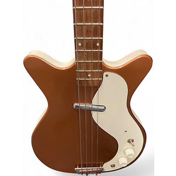 Vintage 1961 Danelectro shorthorn shortscale Copper Electric Bass Guitar