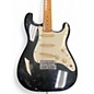 Used Fender 2 Knob Stratocaster Black Solid Body Electric Guitar