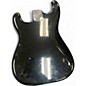 Used Fender 2 Knob Stratocaster Black Solid Body Electric Guitar