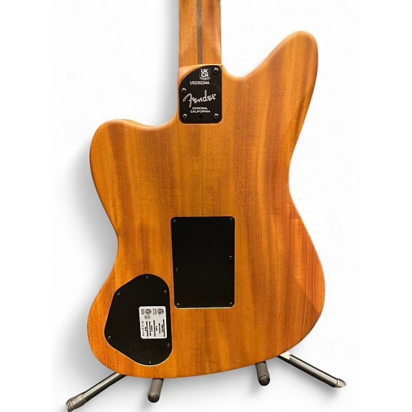 Used Fender American Acoustasonic Jazzmaster Sunburst Acoustic Guitar